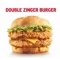 Kentucky Fried Chicken KFC Double Zinger Burger