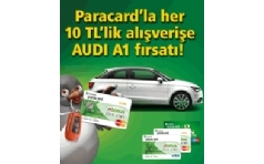 Garanti Paracard, Audi A1 ekili Kampanyas!