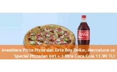 Pizza Pizza'dan Avea'llara zel Pizza Men