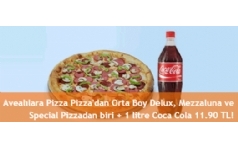 Pizza Pizza'dan Avea'llara zel Pizza Men