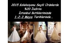 Akay Gelinlik'de Net %20 ndirim Frsat