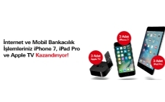 HSBC nternet ve Mobil Bankaclk iPhone 7, iPad Pro ve Apple TV Kazandryor!