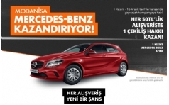 Modanisa.com Mercedes A180 ekili Kampanyas