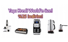 World'e zel Homend.com.tr'de Geerli %25 indirim!