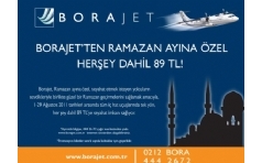 Borajet'ten Ramazan Ayna zel Herey Dahil 89 TL!