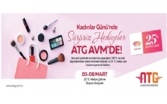 Kadnlar Gn'nde Srpriz Hediyeler ATG AVM'de!