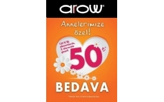 Arow'dan Anneler Gn'ne zel 50 TL ndirim!