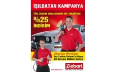 Ziebart'tan Yaza zel Ildatan Kampanya