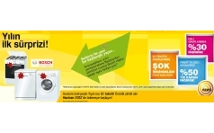 Bellona'dan Y�l�n �lk Hediyesi Bosch Beyaz E�ya Hediye �eki!