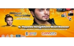 Capacity AVM'de 4. Ya��nda Sevgililere �zel Konser