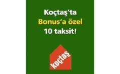 Ko�ta�'ta Bonus'a �zel 10 Taksit F�rsat�!
