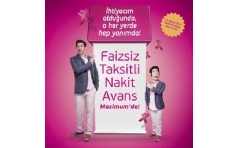 Maximum Kart May�s 2012 Taksitli Nakit Avans Kampanyas�