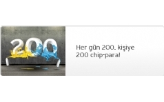Citibank'tan Her g�n 200. ki�iye 200 chip-para!