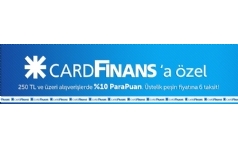 Markapon.com'da Cardfinans'a %10 ParaPuan Hediye