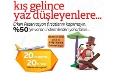 Touristica'nn 20. Ylna zel Uak Bileti 20 TL