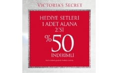 Victoria's Secret Hediye Setlerinin 2.si %50 ndirimli