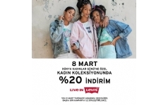 Levi's'ta Kadnlar Gn'ne zel %20 ndirim