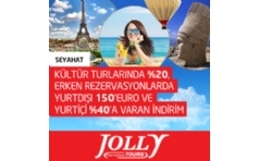 Jolly Tur'da Aveal�lara K�lt�r Turlar�nda �ndirim!