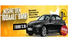 Nesine.com BMW 3.18i ekili Kampanyas