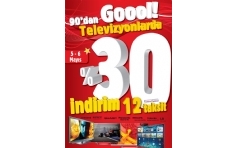 Bimeks'te Televizyonlarda %30 �ndirim!