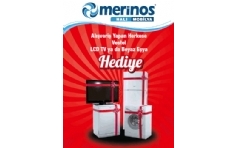 Merinos'tan Alveri Yapan Herkese Vestel LCD TV ya da Beyaz Eya Hediye!