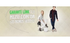 Garanti Linkliler Mizu.com'da %15 Bonus Kazanyor!