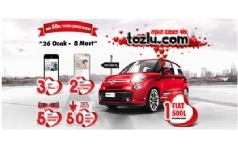 Tozlu.com Fiat 500L ekili Kampanyas