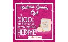 Collezione'dan Kadnlar Gn'ne zel Bayan Parfm Hediye!