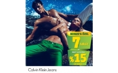 Calvin Klein'da Bonus'a �zel 200 TL ve �zerine %15 CK Bonus!