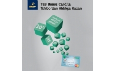 TEB Bonus Card'la Tchibo'dan Aldka Kazan!