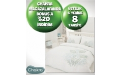 Chakra Maazalarnda Bonus'a zel %20 ndirim