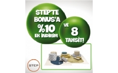 Step Hal� 'da Bonus'a �zel %10 �ndirim F�rsat�!