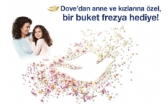 Dove'dan Anne ve Kzlarna zel Bir Buket Frezya Hediye!