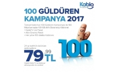 Trksat Kablo 100 Gldren Kampanya