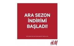 H&M 'de Ara Sezon ndirimi Balad