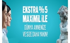Maximiles ile Anneler Gnnde %5 MaxiMil Hediye