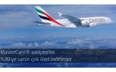 Emirates'te MasterCard Sahiplerine %20'ye Varan �ndirim