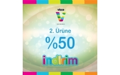 Vicco'da 2. rne %50 ndirim