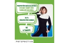 Perspective Maazalar'nda Bonus'a zel 25 TL Perspective Bonus Hediye!