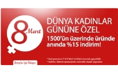 Puzzle depo'da Kadnlar Gn'ne zel Binlerce Puzzle'da  %15 ndirim Frsat