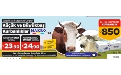 Makro Market Kurbanlk Sat 2018