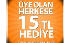 Oyuncax.com - ye Olan Herkese Annda 15 TL Hediye