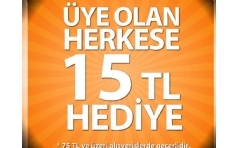 Oyuncax.com - ye Olan Herkese Annda 15 TL Hediye