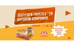 Selfy'den Popeyes'ta Doyuran Kampanya!