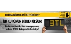 Nesine.com'a ye Olan Herkese 3 TL Hediye!