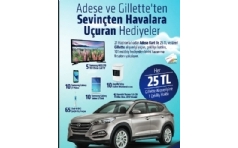 Adese - Gillette Hyundai Tucson ekili Kampanyas