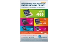 Grundig Dokunmatik Ekran Notebook'larda 200 TL ndirim!