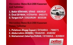 Petlas Mercedes GLA 200 ekili Sonucu