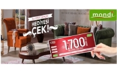 Mondi 1.700 TL Hediye eki Kampanyas