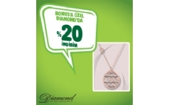 Diamondby Naci enocakl'da Bonus'a zel %20 ndirim!